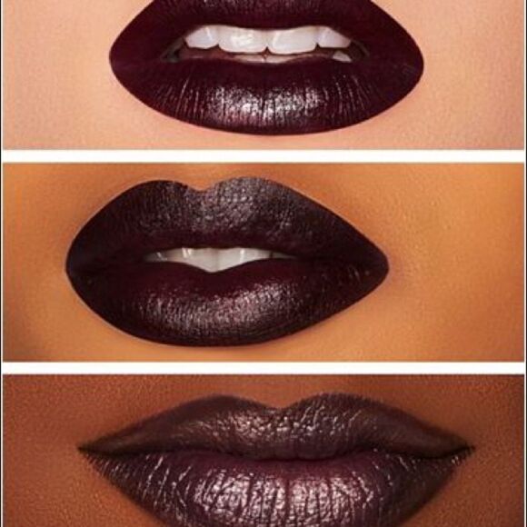 NWT brand new Mac cyber lipstick deep purple - Picture 2 of 5